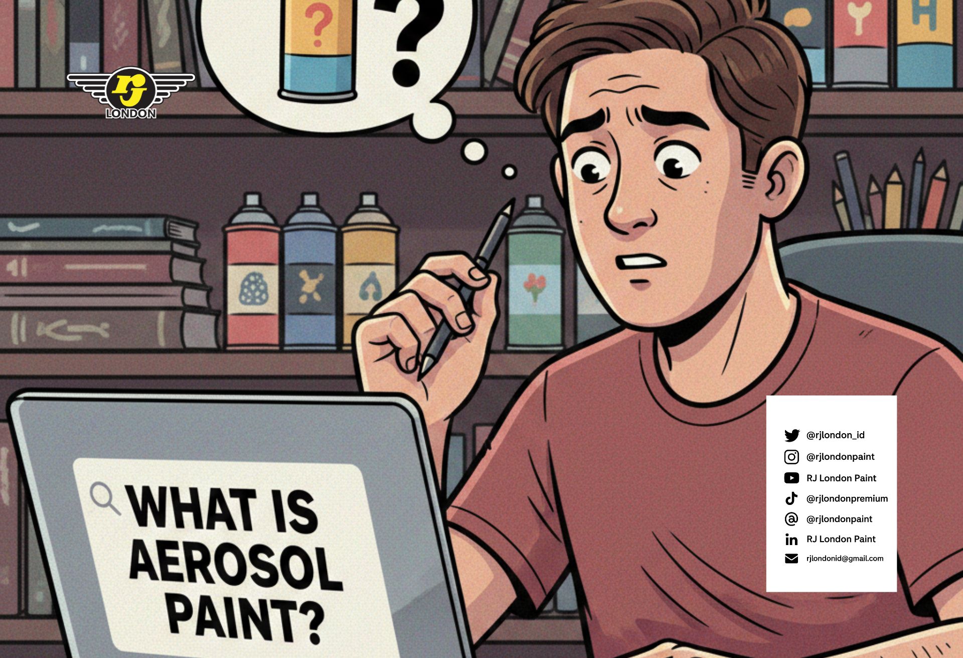 What is Aerosol Paint? RJ London Has It All!